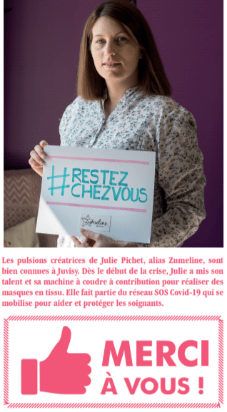 zumeline solidarité confinement covid 19 juvisy magazine